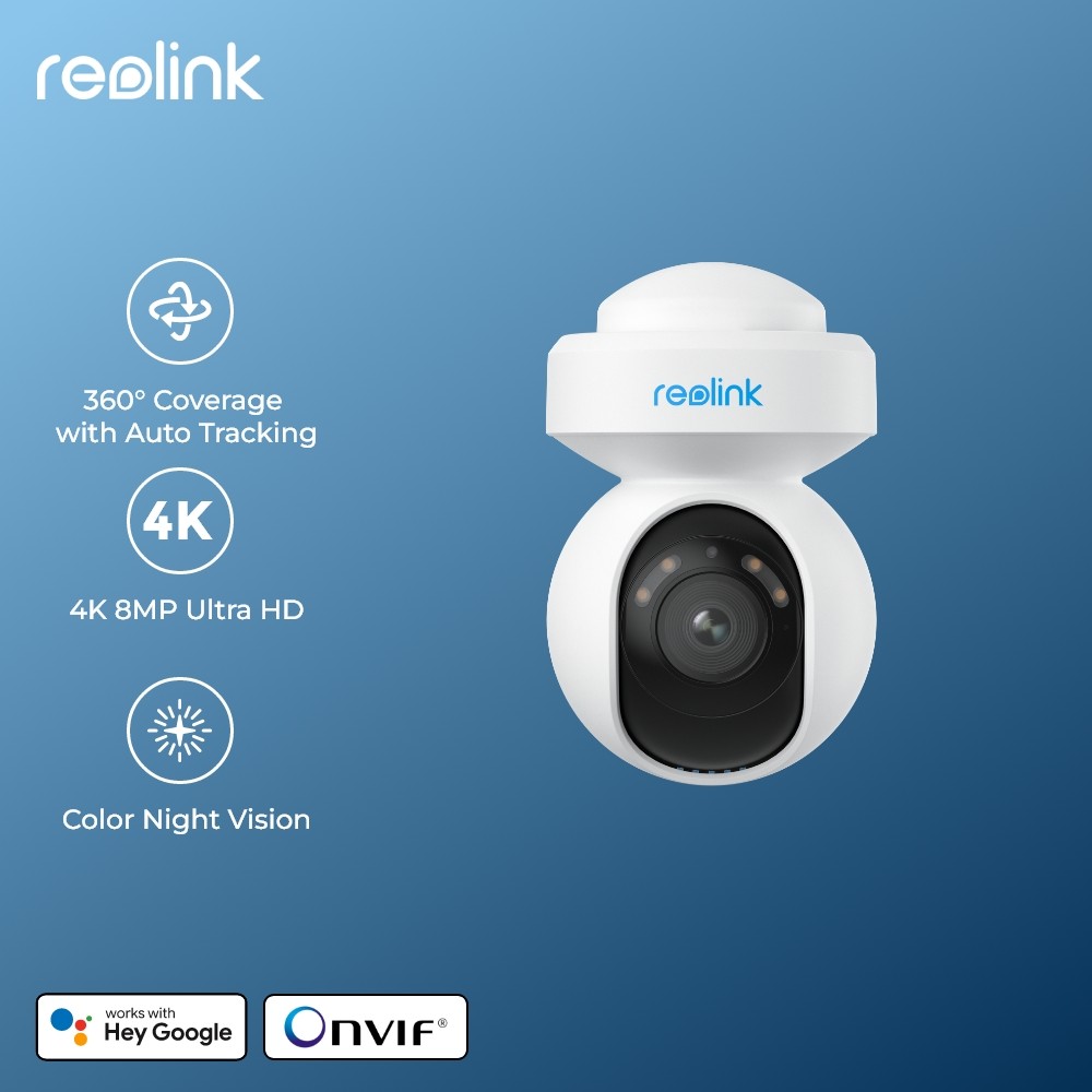 SANNCE I91FT 4K 8MP PoE Pan/Tilt IP Security Camera - Outdoor, Two-Way Audio, Color Night Vision
