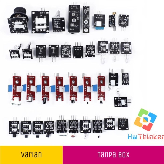 Jual PA99 37 in 1 sensor kit for arduino - Tanpa box | Shopee Indonesia