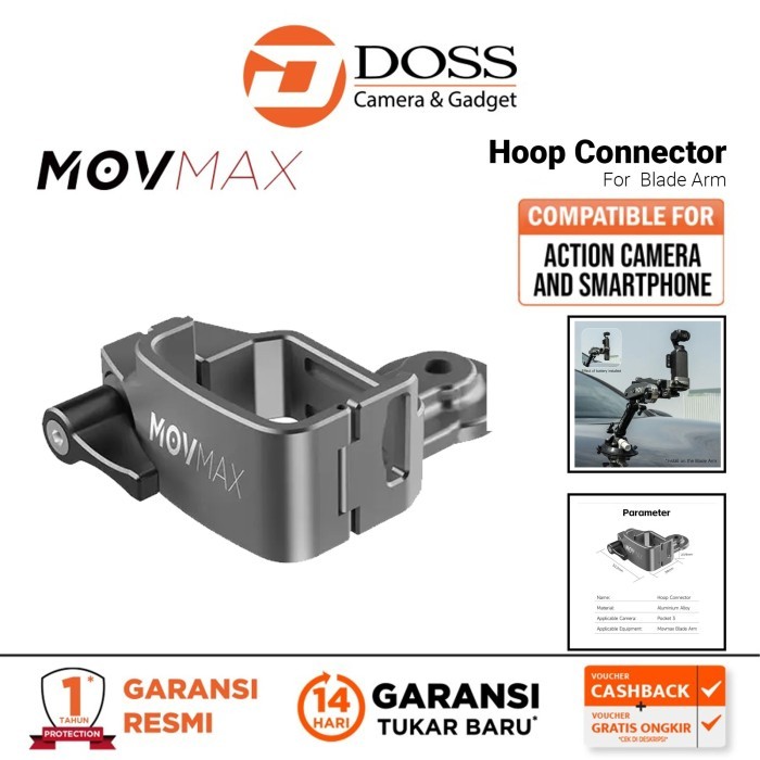 Jual MOVMAX Hoop Connector For Blade Arm MOVMAX Hoop Connector BladeArm ...