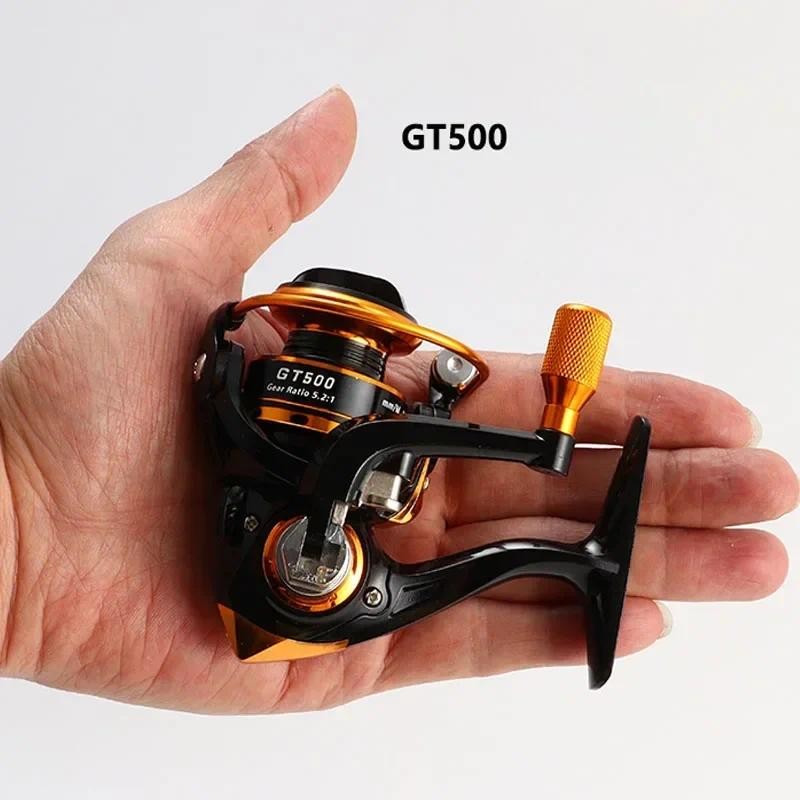Jual 5.2:1 Mini Spinning Reel Outdoor Ice Fishing Sea Rock Raft Angling ...