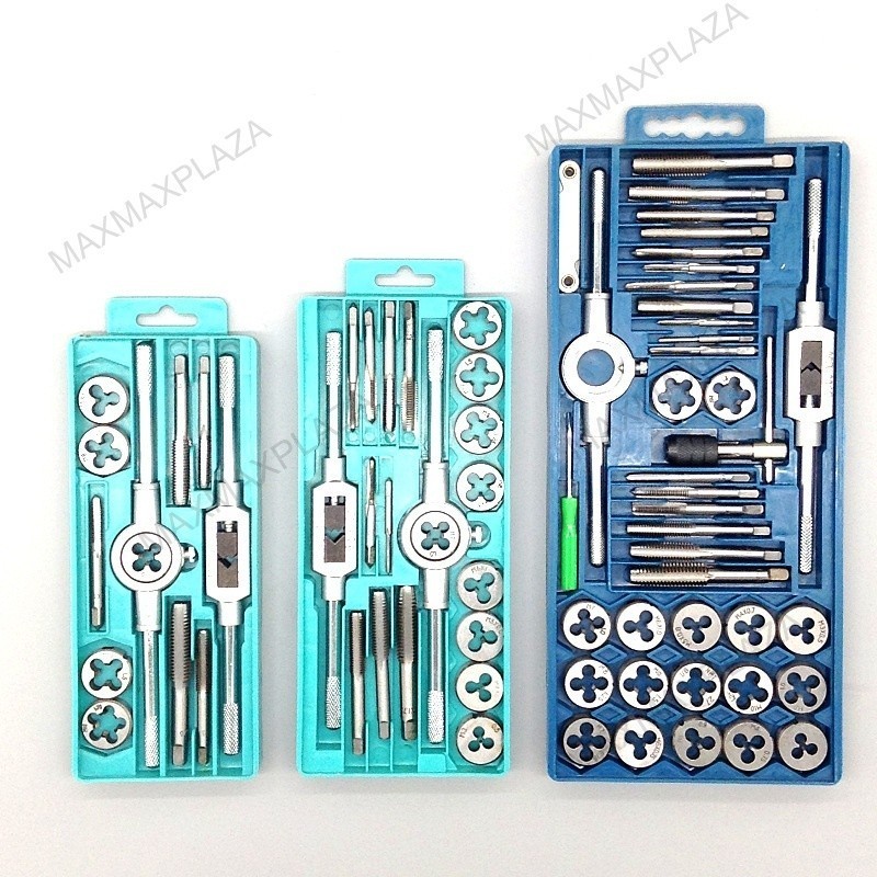 Jual 40pcs Tap Die Set Hand Tap Set Adjustable Hand tab Handtab Dies ...