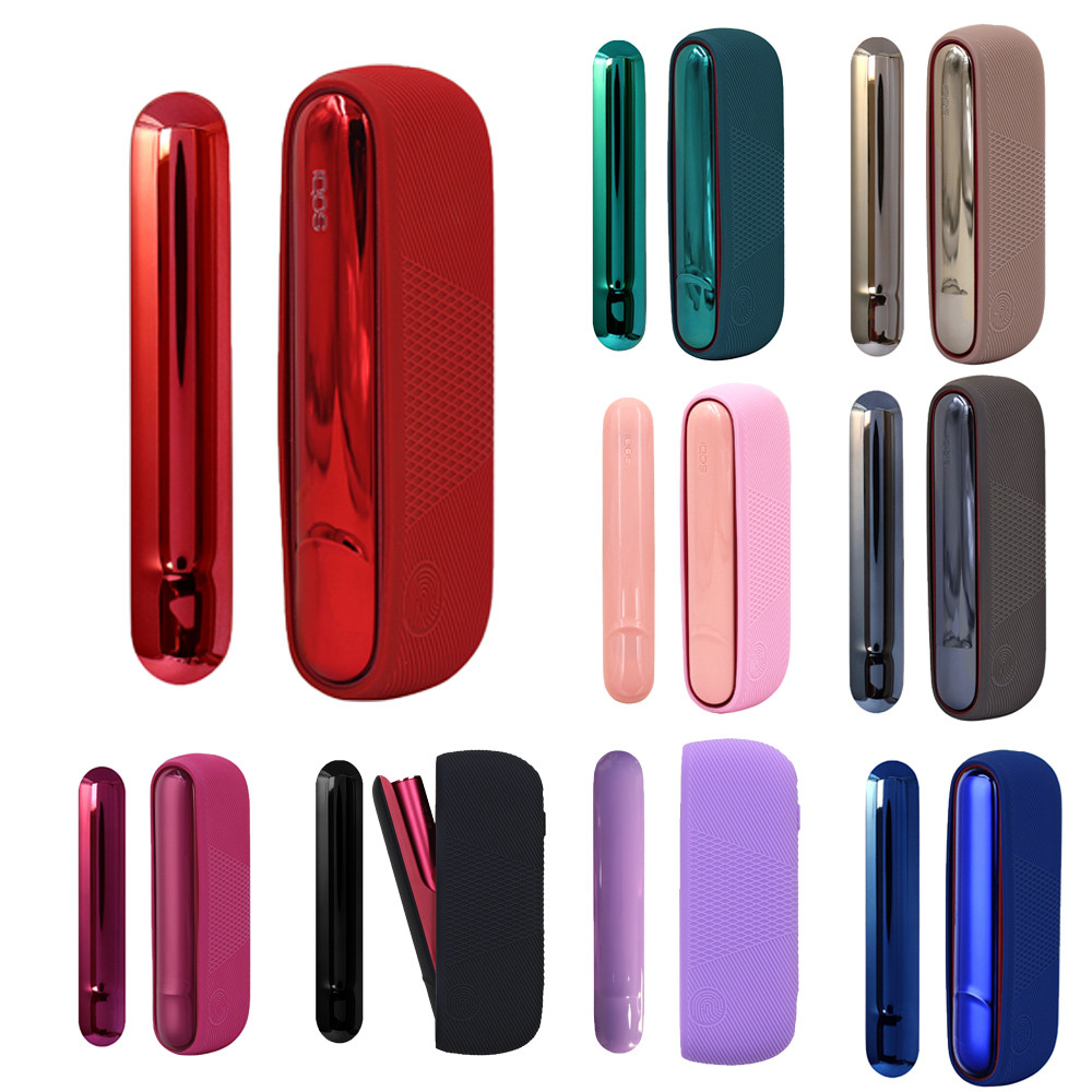 Jual NEW 10 Colors Silicon Case + Side Cover for IQOS ILUMA Replaceable ...