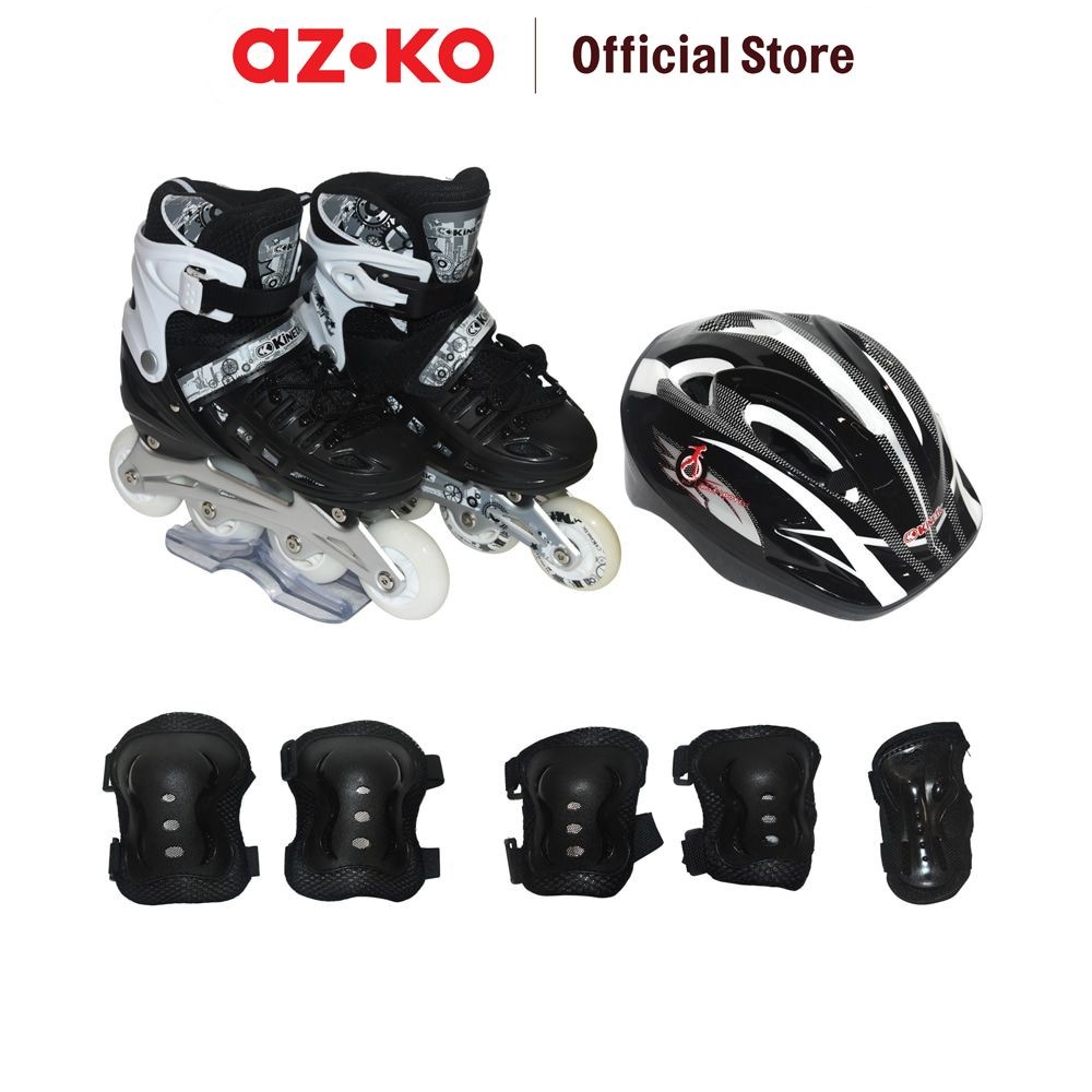 Jual AZKO Kinetic Sepatu Inline Skate Lf-905 Inline Skates Roller Shoes ...