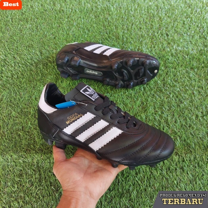 Jual rekomendasi sepatu bola untuk kaki lebar COD Sepatu Bola Kulit