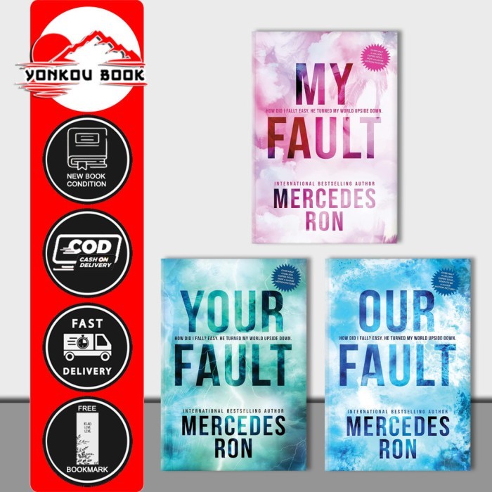 Jual Culpable Series 3 Books Set by Mercedes Ron - My Fault, Your Fault ...