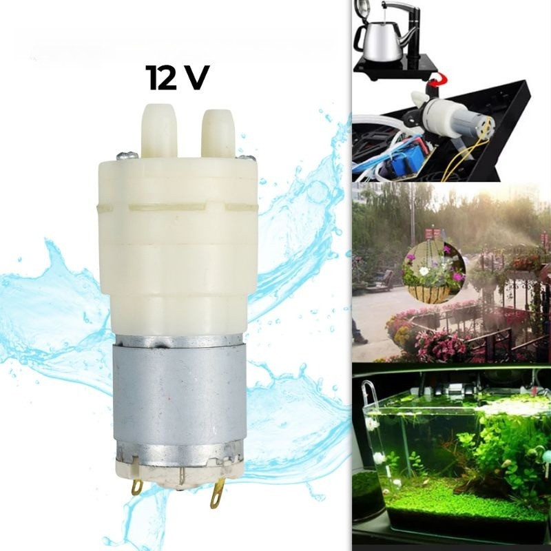 Jual Dinamo Motor Pompa Air Galon Dispenser Bawah R385 Universal 12V DC ...