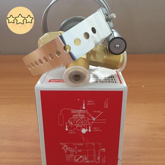 Jual Expansi Valve Danfoss TES 2 TE 2 R404A R507 DANFOS 068Z3403 TES-2 ...