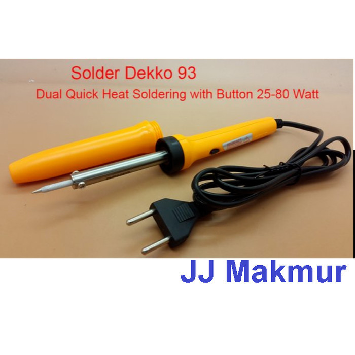 Jual Solder Dekko 93 Dual Quick Heat with Button 25-80 watt - Deko ...