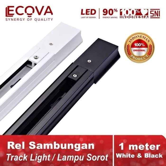 Jual Kap Rell Lampu Track JALUR RAIL REL TRACK LIGHT LAMPU SOROT HIAS 1 ...