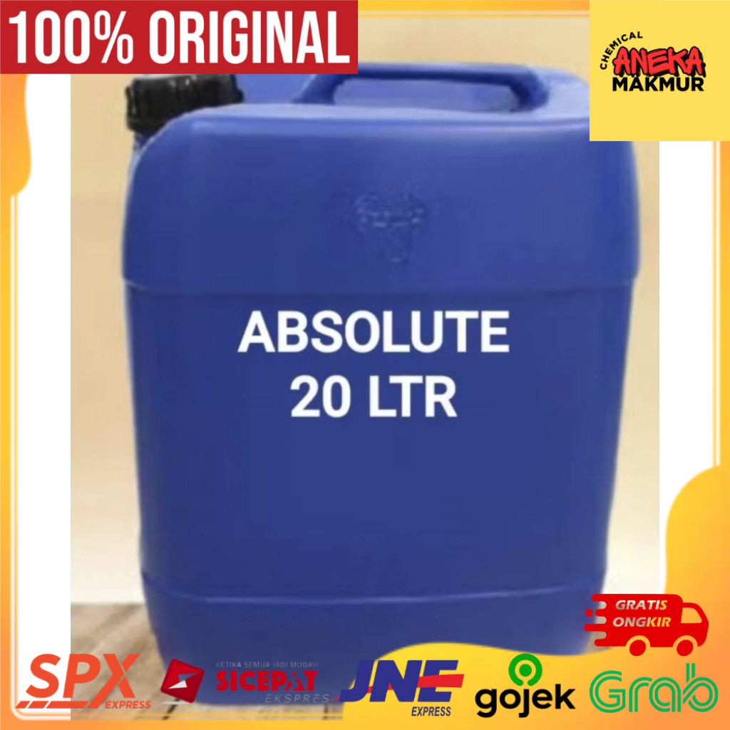 Jual Absolute 20 ltr / Alkohol Teknis Absolute 99 % | Shopee Indonesia