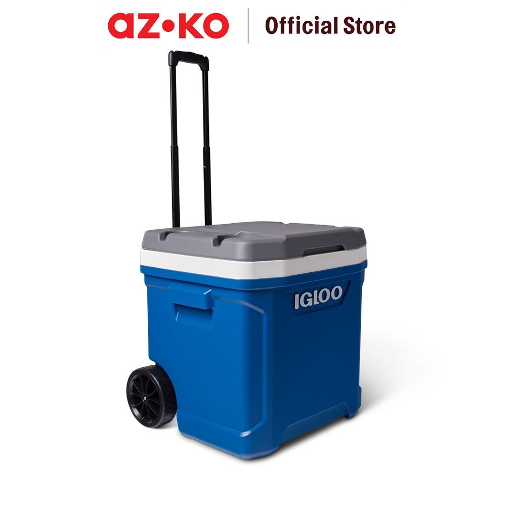 Jual AZKO Igloo 56 ltr Roller Cooler Box Latitude 60qt - Biru Boks ...