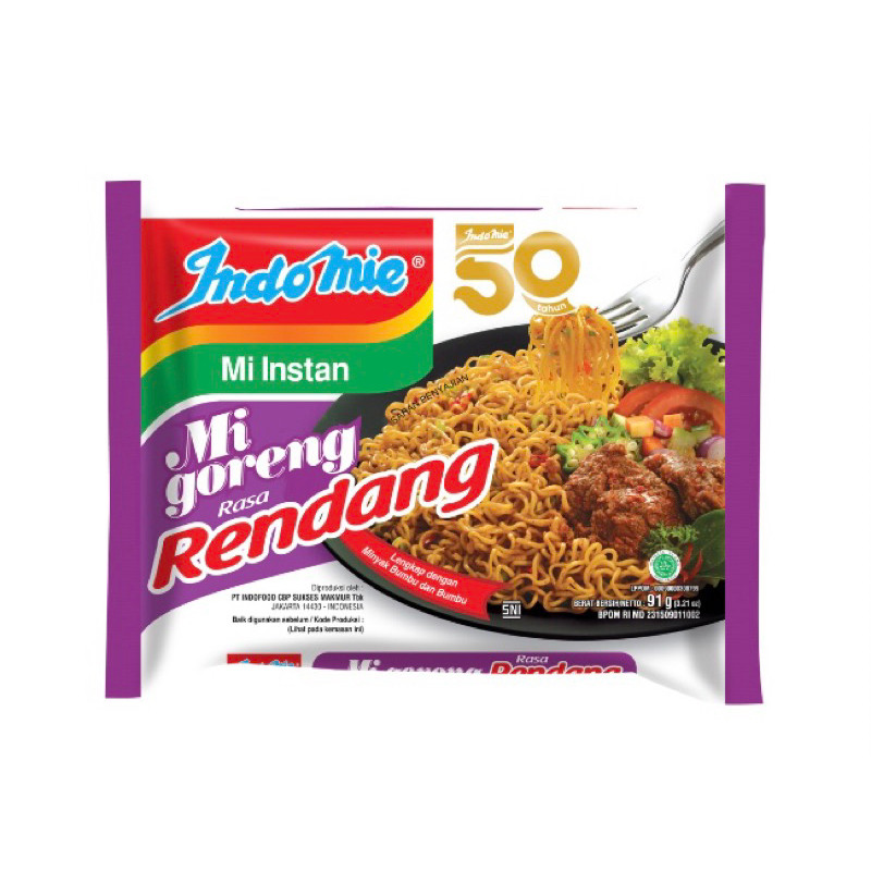 Jual Expired Desember 2024 Indomie Mi Goreng Mie Rendang Instan ...