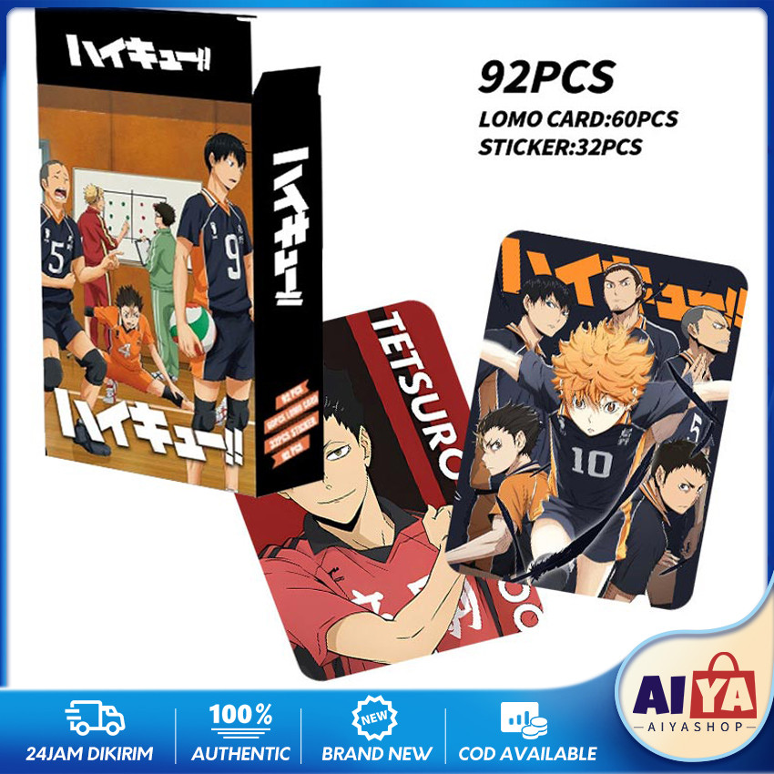 Jual 92Pcs Photocard Haikyuu The Movie Collectible Ticket Photocard ...