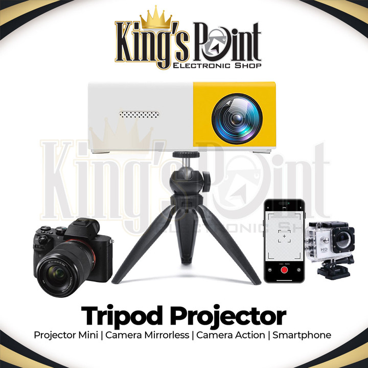 TRIPOD Proyektor YG300 bisa untuk Semua Jenis Proyektor DSLR Mirrorless Camera A
