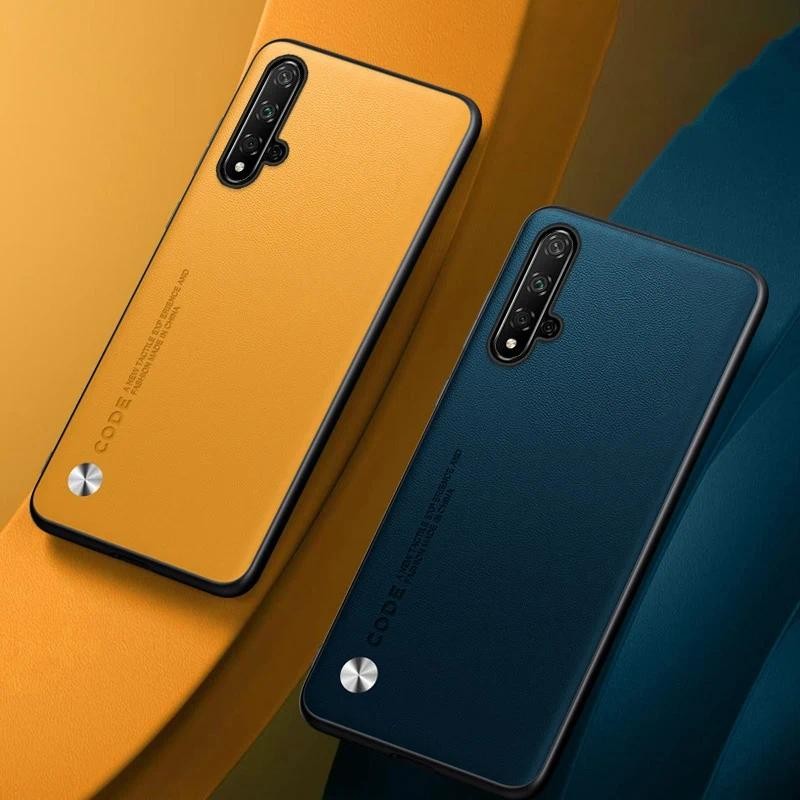 Topme Cover per HUAWEI Nova 5T / Honor 20 (6.26 Inches) Custodia Case, Protezione Della Pelle Della Custodia in Silicone Tpu - Verde scuro