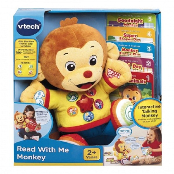 Jual Vtech Read with Me Monkey 182203 | Shopee Indonesia