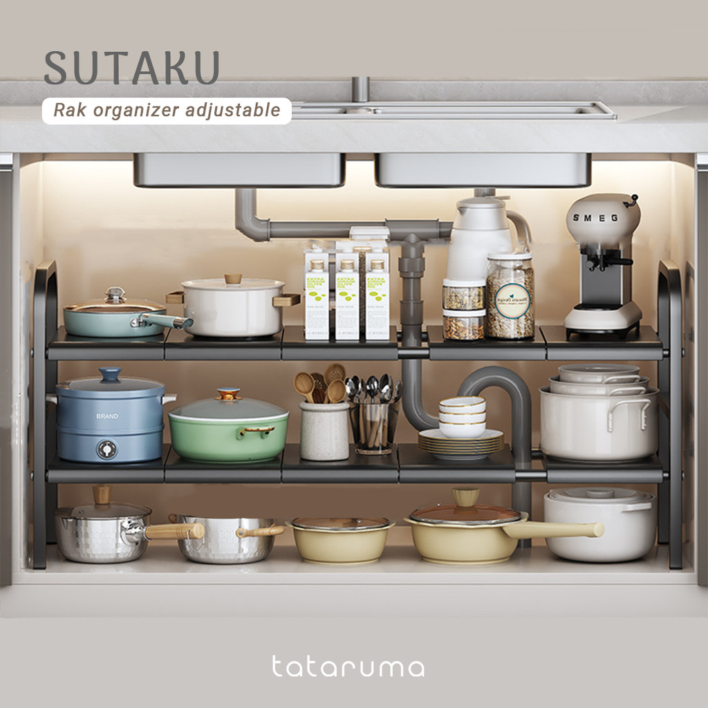 Jual TATARUMA Sutaku - Rak Tingkat Dapur Under Sink Customized Bebas ...