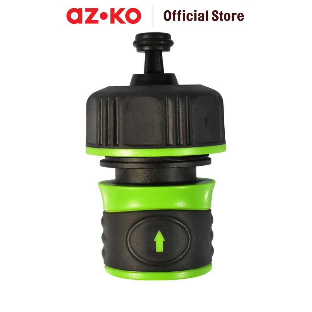 Jual AZKO Yardsmith Sambungan Selang 3/4 inci - Hijau Hose Connector ...