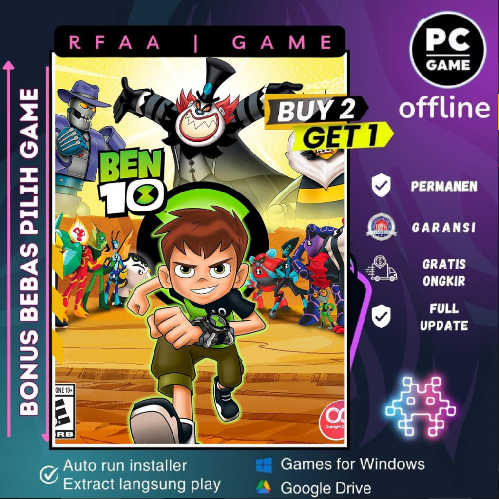 Jual BEN 10 | GAME PC - LAPTOP - DL | Shopee Indonesia