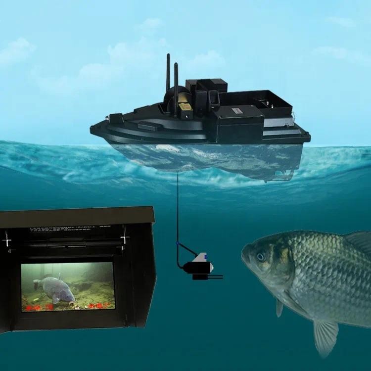 Jual WINFULL Wireless Remote Control Fishing Feeder Video Fish Finder ...