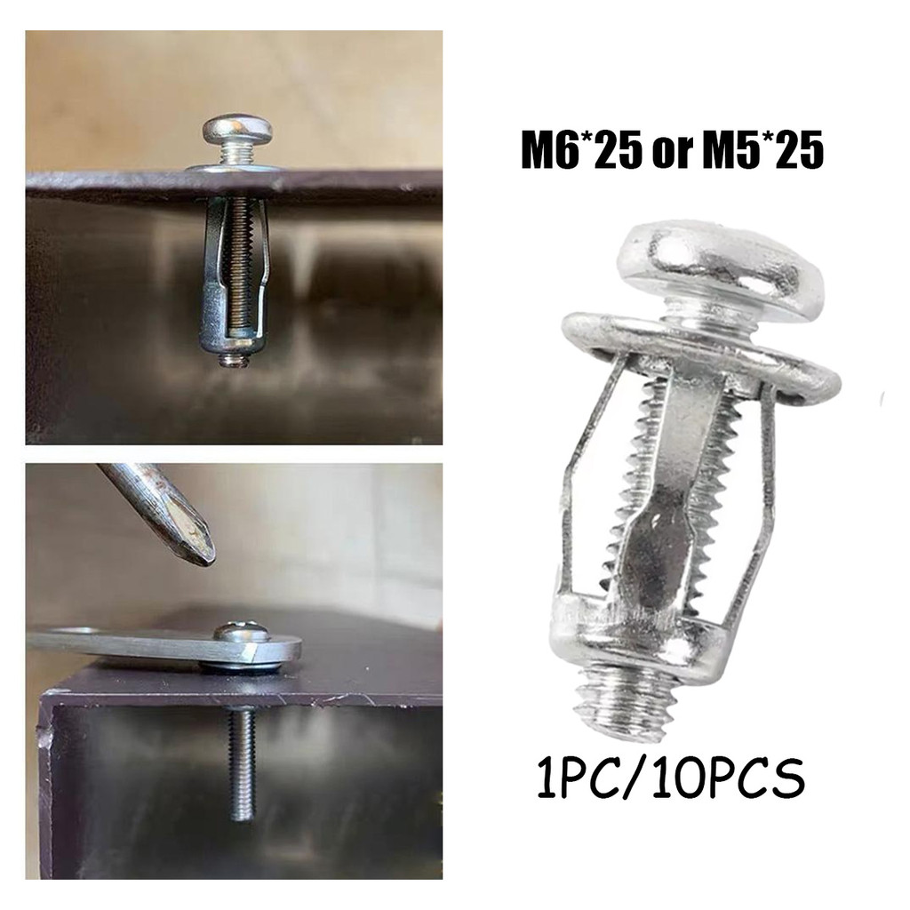 Jual 10pcs Jack Nut M6 M5 / Rivet Nut / Baut Plus Sekrup Rivet Metal ...