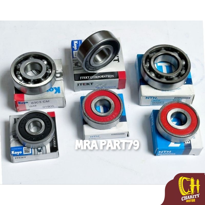 Jual BEARING RASIO GEAR BOX GARDAN SET 6PCH KOYO/NTN JAPAN ORIGINAL ...