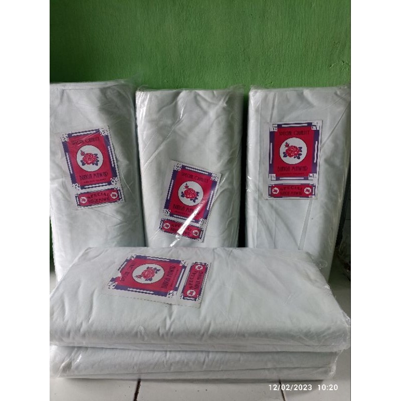 Jual Kain Kafan Putih dan Tebal Lebar 120 cm Panjang 50 Meter | Shopee ...