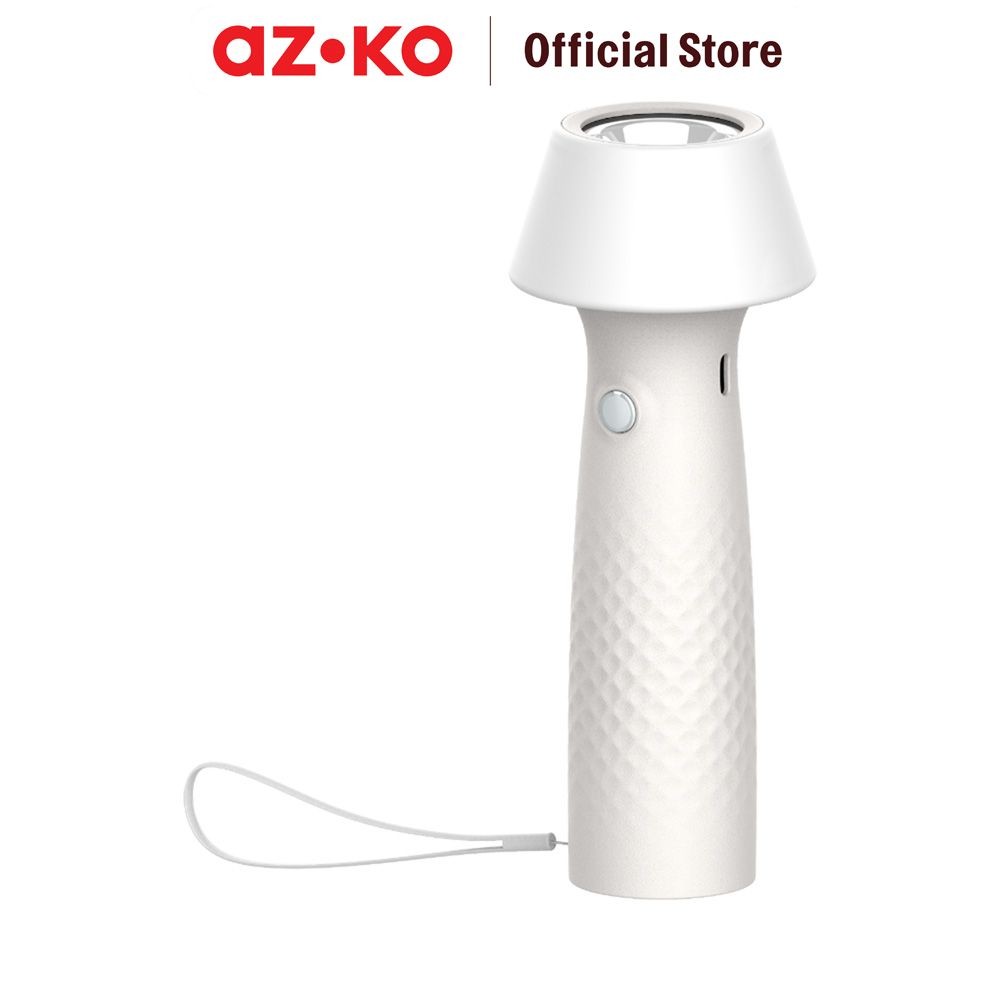 Jual AZKO Apa Senter Rechargeable Dengan Lampu Meja - Putih Flashlight ...