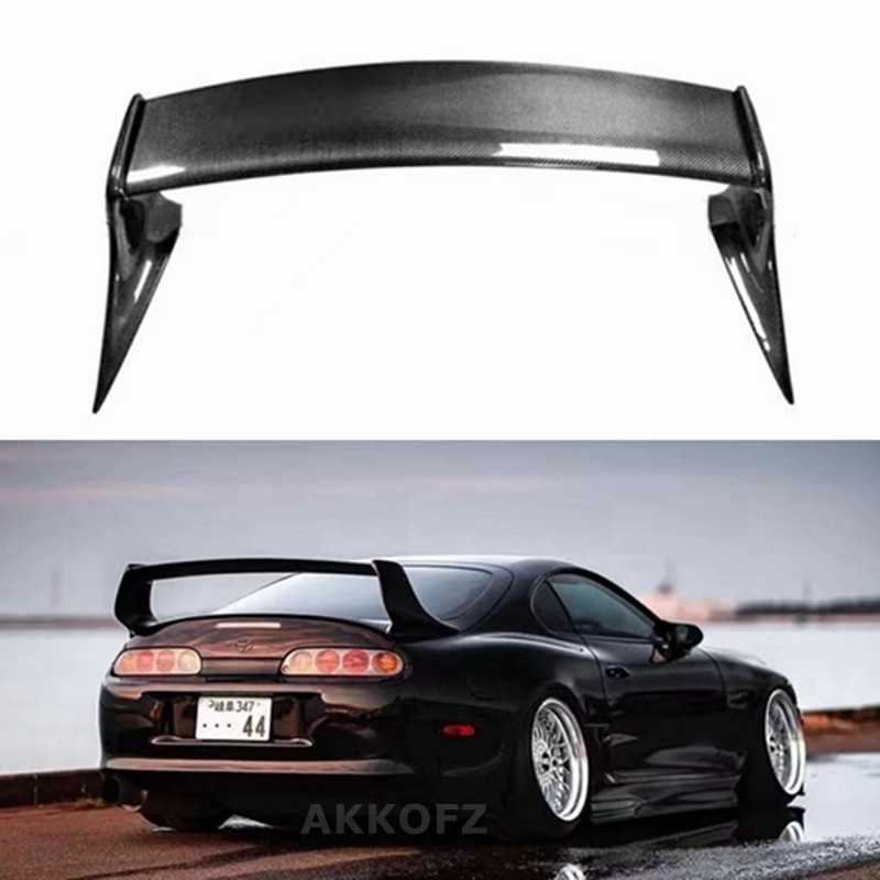 Jual For Toyota Supra MK4 TRD Style Spoiler JZA80 Carbon Fiber Rear ...