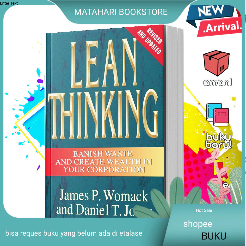 Jual Buku Lean Thinking by James P. Womack | Shopee Indonesia