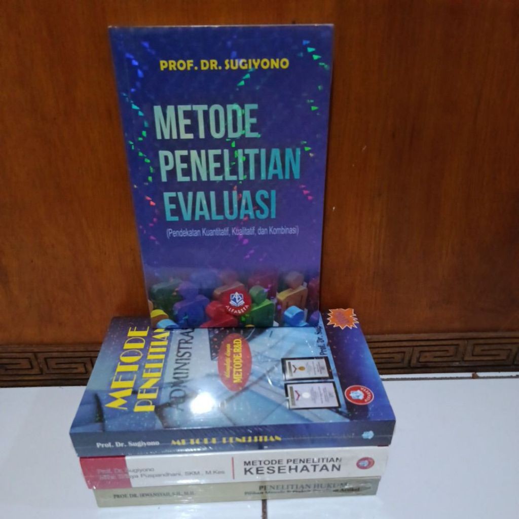 Jual METODE PENELITIAN EVALUASI PROF Dr SUGIONO | Shopee Indonesia