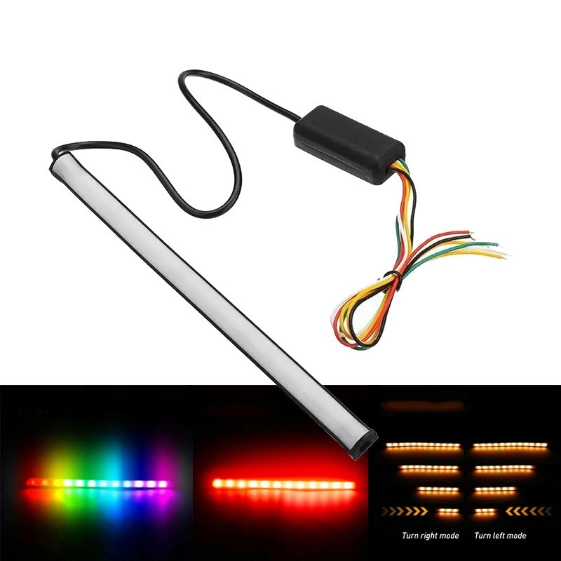 Jual Lampu LED Flexible Senja Rem dan Sein Motor RGB 23cm untuk Lampu ...