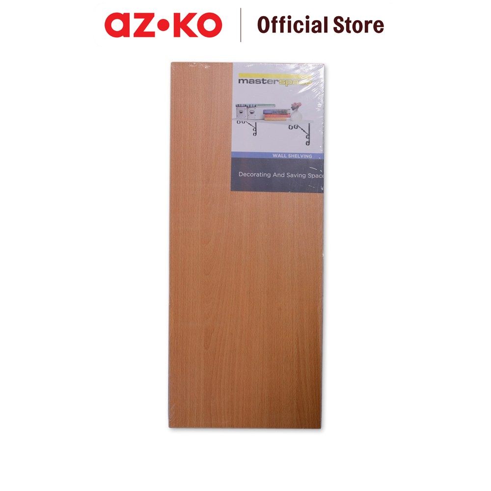 Jual AZKO Masterspace Rak Dinding 60x25x1.8 Cm - Cokelat Beech | Shopee ...