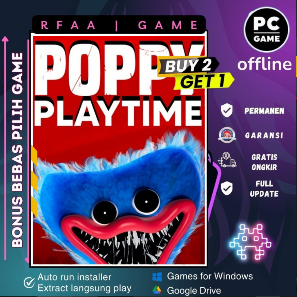 Jual POPPY PLAYTIME | GAME PC - LAPTOP - DL | Shopee Indonesia