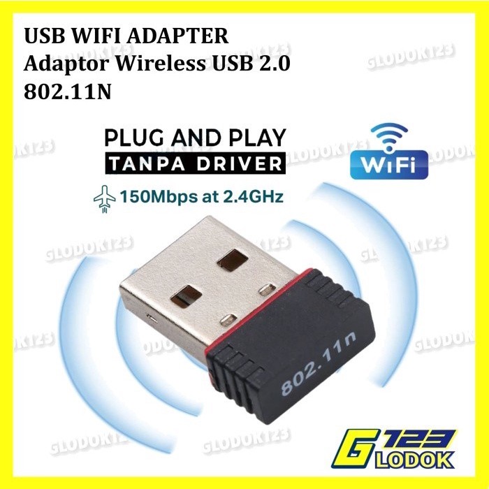 Jual USB Wifi Mini Dongle Wireless Network Adapter Router Dongle 802 ...
