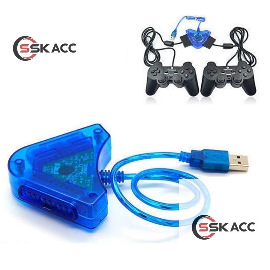Jual Converter USB to Playstation 2 Double Stick PS2 DISTRIBUTORACC ...