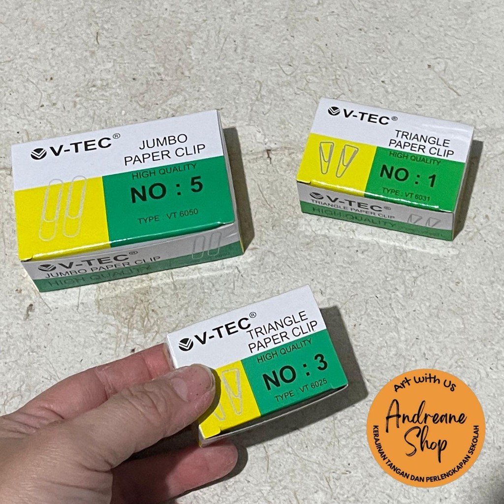 Jual Paper Clip V-Tec 1pak– Pilihan Tepat untuk Merapikan Dokumen ...