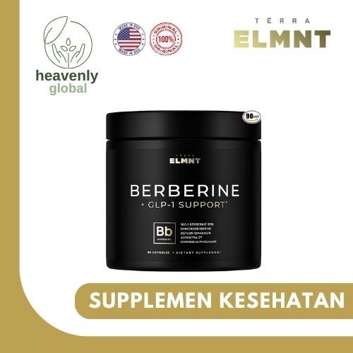 Jual TERRA ELMNT Berberine + GLP-1 Support - 90 Capsules, Non-GMO