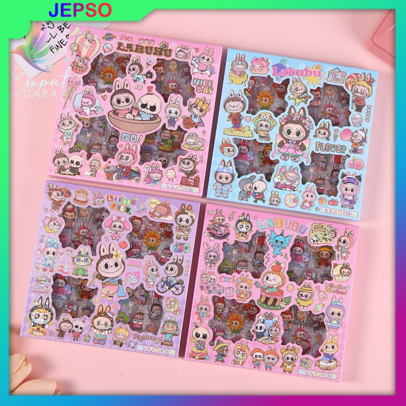Jual Stiker labubu 100lembar / Stiker Labubu Snoppy Paw Ptrol Masu ...