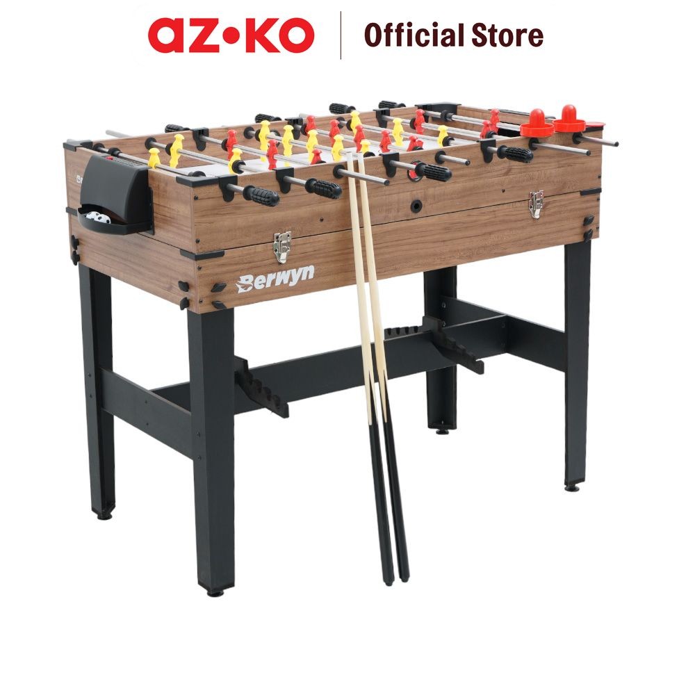 Jual AZKO Berwyn Multi Game Table 3 In 1 Meja Permainan Multi Game Desk ...