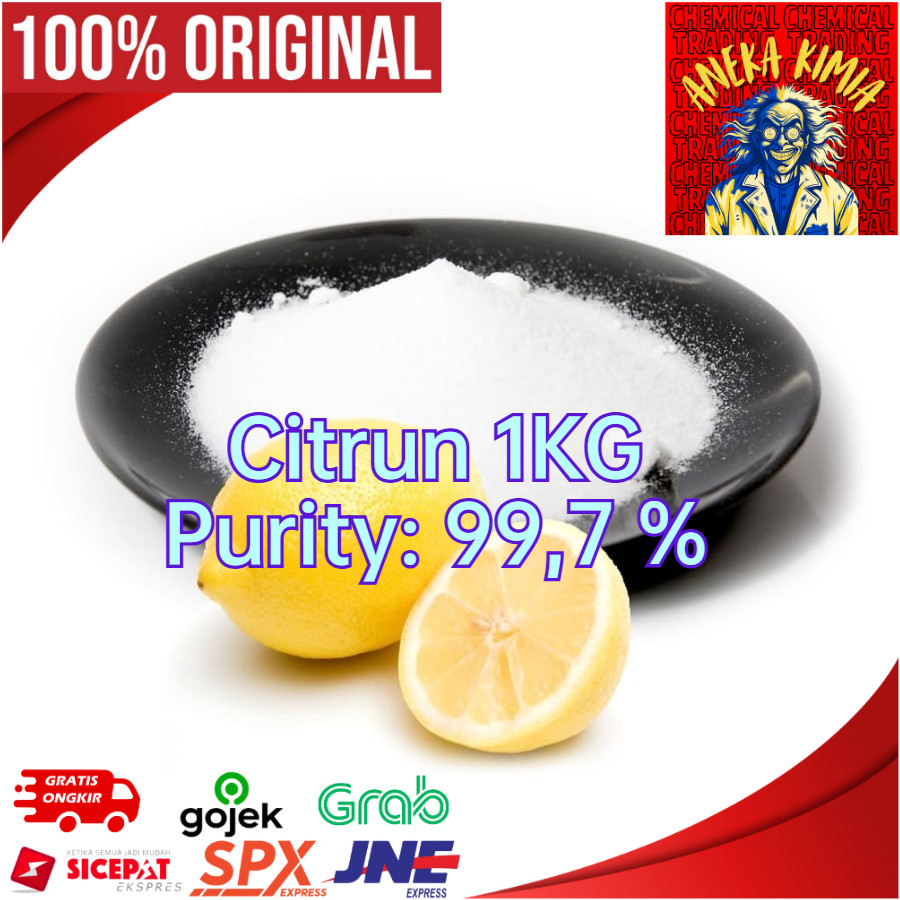 Jual Citric Acid Monohydrate / Biang Sitrun / Pembersih Kamar Mandi ...