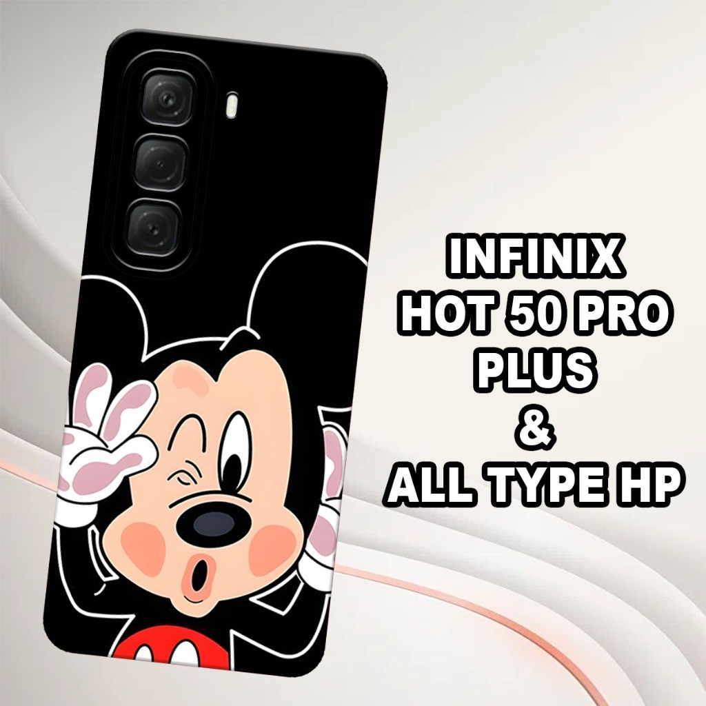 Jual (KS3) Softcase karet untuk INFINIX HOT 50 PRO PLUS 2024 Motif ...