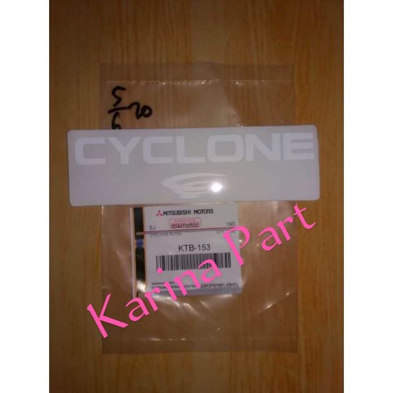 Jual Sticker Cyclone L300 Original Mitsubishi KTB-153 | Shopee Indonesia