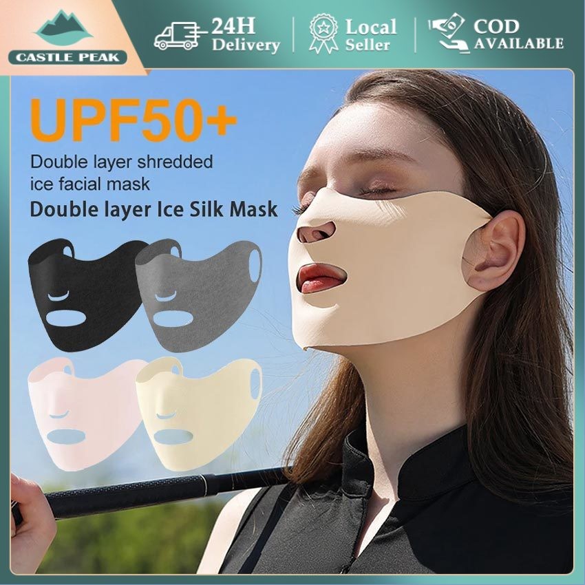 Jual Masker Wajah Anti UV UPF50 Patch UV Protection Patch | Masker anti ...