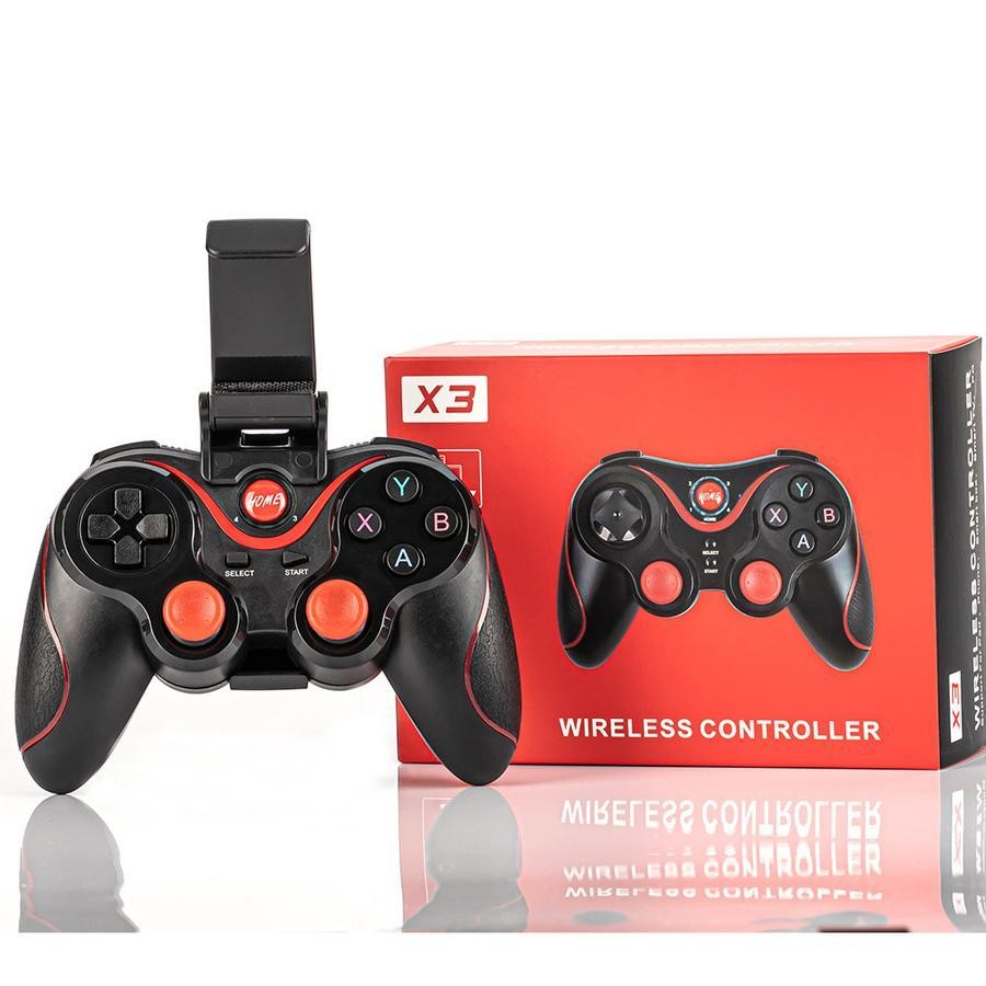 Jual Gamepad Bluetooth Stick X3 Wireless Controller Joystick / Gamepad ...