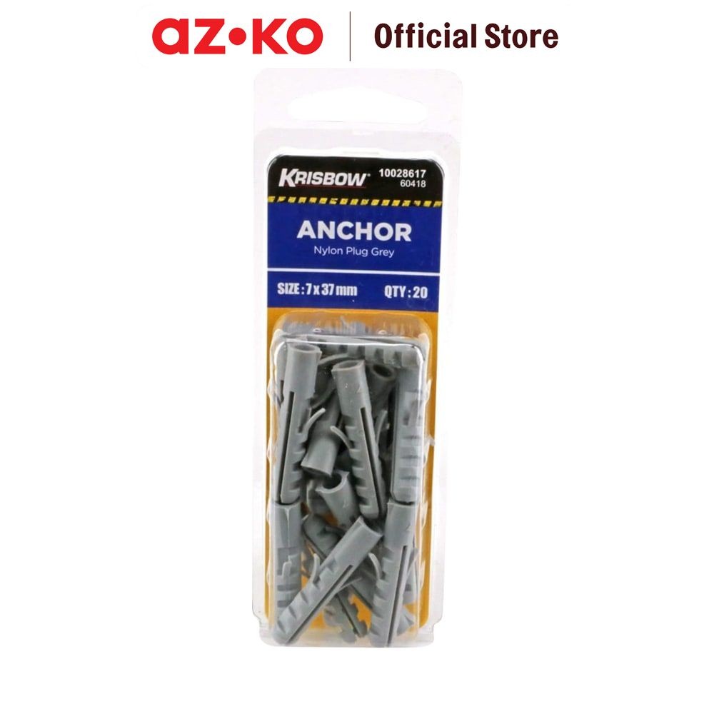 Jual AZKO Krisbow Fisher Sekrup Nylon Plug 7x37mm | Shopee Indonesia