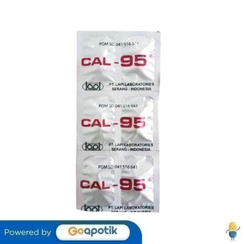 Jual Cal-95 Strip Isi 6 Kaplet | Shopee Indonesia