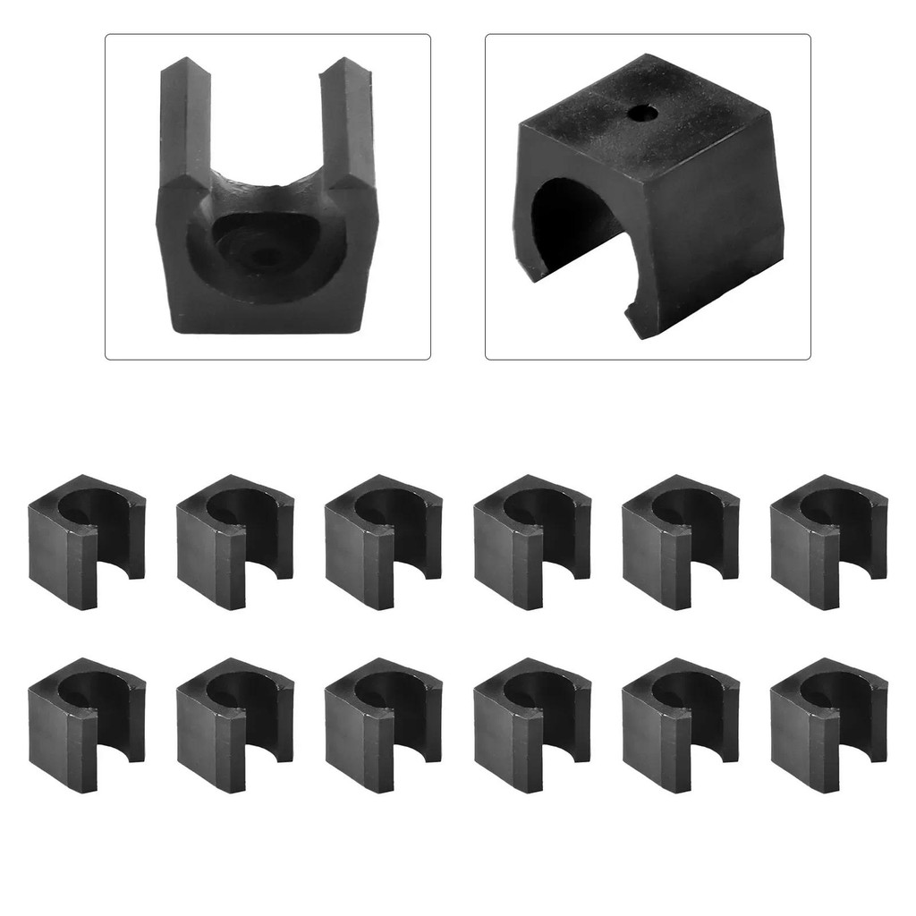 Jual 12 X Plastic Pool Billiards Cue Stick Locating Clips Billiard Cue ...