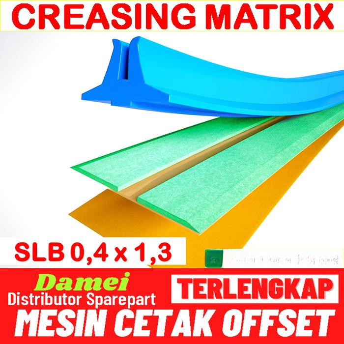 Jual Creasing Matrix Kanal Mesin Die Cut Pond Plong Karton Crease ...