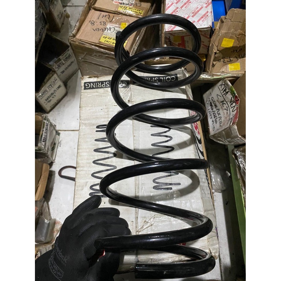 Jual PER KEONG PER SPIRAL COIL SPRING DEPAN MITSUBISHI LANCER SL ORI ...